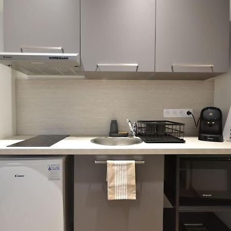 Studio en résidence privée à Villeurbanne Exterior foto